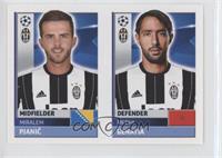 Medhi Benatia, Miralem Pjanic