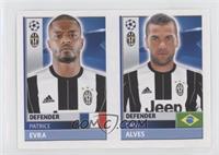 Patrice Evra, Dani Alves