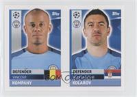 Aleksandar Kolarov, Vincent Kompany