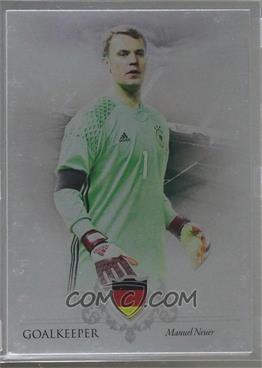 2016 Futera Unique - [Base] - Silver #005 - Manuel Neuer /21 [Noted]