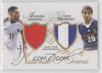 Anthony Martial, David Trezeguet #/50