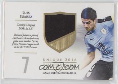 2016 Futera Unique - Superstars #SS46 - Luis Suarez /59