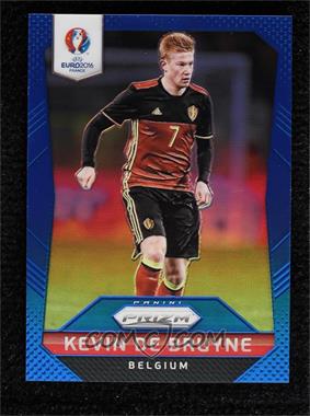 2016 Panini Prizm UEFA Euro - [Base] - Blue Prizm #23 - Kevin De Bruyne /249