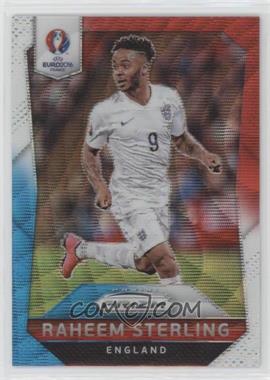 2016 Panini Prizm UEFA Euro - [Base] - Red & Light Blue Prizm #64 - Raheem Sterling