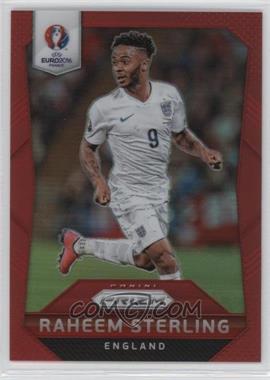 2016 Panini Prizm UEFA Euro - [Base] - Red Prizm #64 - Raheem Sterling /149