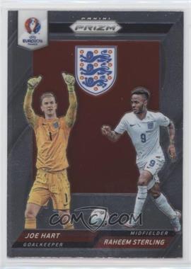 2016 Panini Prizm UEFA Euro - Country Combinations Duals #16 - Joe Hart, Raheem Sterling