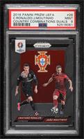 Cristiano Ronaldo, Joao Moutinho [PSA 9 MINT]