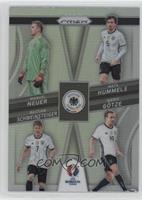 Manuel Neuer, Mats Hummels, Bastian Schweinsteiger, Mario Gotze