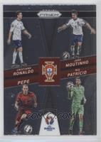 Cristiano Ronaldo, Joao Moutinho, Pepe, Rui Patricio