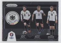 Marco Reus, Mesut Ozil, Toni Kroos