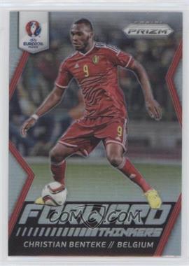 2016 Panini Prizm UEFA Euro - Forward Thinkers - Silver Prizm #16 - Christian Benteke