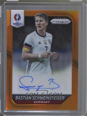 2016 Panini Prizm UEFA Euro - Signatures - Orange Prizm #S-BS - Bastian Schweinsteiger /20