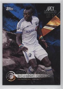 2016 Topps Apex - [Base] - Blue #4 - Dominic Oduro /99