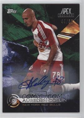 2016 Topps Apex - [Base] - Green Autographs #65 - Aurelien Collin /50