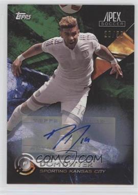 2016 Topps Apex - [Base] - Green Autographs #92 - Dom Dwyer /50