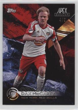 2016 Topps Apex - [Base] - Red #29 - Dax McCarty /5