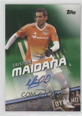 2016 Topps MLS - [Base] - Green Autographs #89 - Cristian Maidana /50