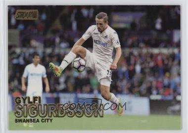 2016 Topps Stadium Club Premier League - [Base] - Gold Foil #92 - Gylfi Sigurdsson