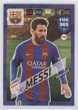 2017-18 Panini Adrenalyn XL Fifa 365 - [Base] #115 - Team Mate - Lionel Messi