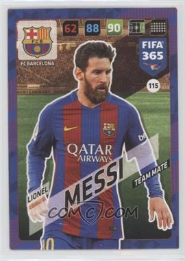 2017-18 Panini Adrenalyn XL Fifa 365 - [Base] #115 - Team Mate - Lionel Messi