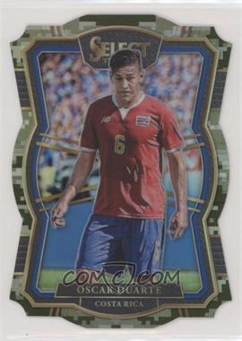 2017-18 Panini Select - [Base] - Camo Prizm #123 - Mezzanine Die-Cut - Oscar Duarte /20