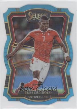 2017-18 Panini Select - [Base] - Light Blue Prizm #179 - Mezzanine Die-Cut - Breel Embolo /249