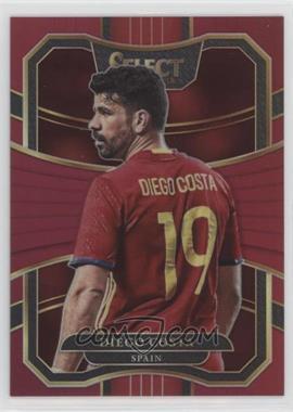 2017-18 Panini Select - [Base] - Maroon Prizm #99 - Terrace - Diego Costa /199