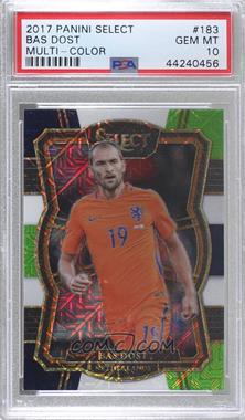 2017-18 Panini Select - [Base] - Multi-Color Prizm #183 - Mezzanine - Bas Dost [PSA 10 GEM MT]