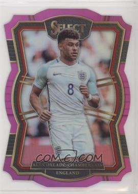 2017-18 Panini Select - [Base] - Pink Prizm #159 - Mezzanine Die-Cut - Alex Oxlade-Chamberlain /60