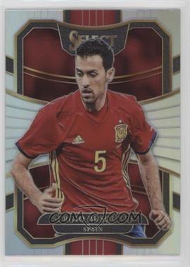 2017-18 Panini Select - [Base] - Silver Prizm #32 - Terrace - Sergio Busquets