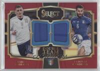 Marco Verratti, Antonio Candreva #/199