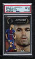 Andres Iniesta [PSA 10 GEM MT]