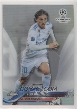 2017-18 Topps Chrome UCL - [Base] - Refractor #38 - Luka Modric [EX to NM]