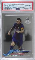 Lionel Messi (Left Arm In Front of Body) [PSA 10 GEM MT]