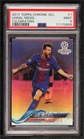 Image Variation Refractor - Lionel Messi (Arms Out to the Side) [PSA 9&nbs…