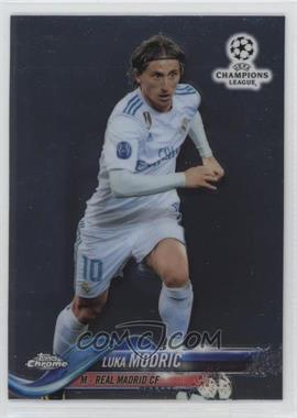 2017-18 Topps Chrome UCL - [Base] #38 - Luka Modric [EX to NM]