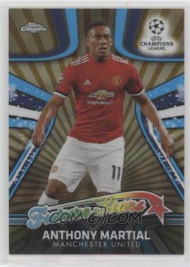 2017-18 Topps Chrome UCL - Future Stars - Gold Refractor #FS-AM - Anthony Martial /50