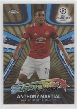 2017-18 Topps Chrome UCL - Future Stars - Gold Refractor #FS-AM - Anthony Martial /50