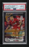 Philippe Coutinho [PSA 10 GEM MT] #/50