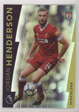 2017-18 Topps Premier League Platinum - [Base] #50 - Jordan Henderson