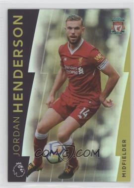 2017-18 Topps Premier League Platinum - [Base] #50 - Jordan Henderson [EX to NM]