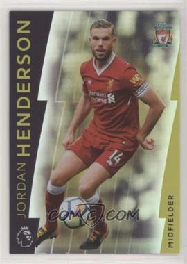 2017-18 Topps Premier League Platinum - [Base] #50 - Jordan Henderson