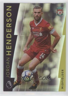 2017-18 Topps Premier League Platinum - [Base] #50 - Jordan Henderson