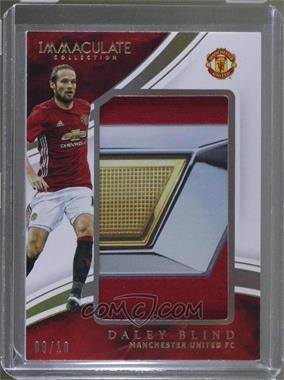 2017 Panini Immaculate Collection - Sponsor Patches #SJ-DB - Daley Blind /10
