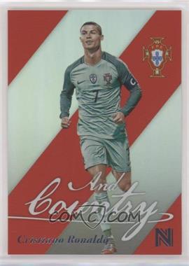 2017 Panini Nobility - And Country #9B - Cristiano Ronaldo