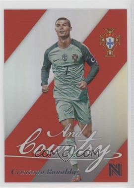 2017 Panini Nobility - And Country #9B - Cristiano Ronaldo