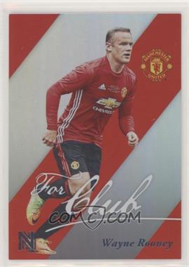 2017 Panini Nobility - For Club #4A - Wayne Rooney