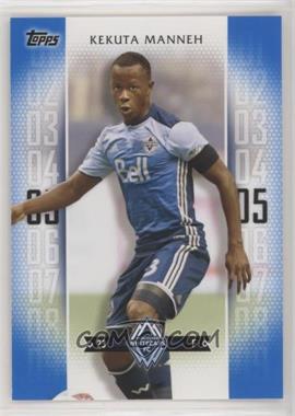 2017 Topps MLS - [Base] - Blue #150 - 24 Under 24 - Kekuta Manneh /99