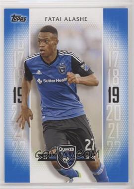 2017 Topps MLS - [Base] - Blue #163 - 24 Under 24 - Fatai Alashe /99