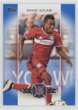 2017 Topps MLS - [Base] - Blue #21 - David Accam /99